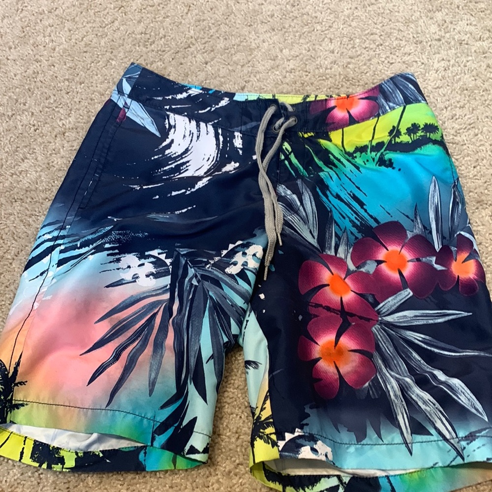 New Tommy Bahamas mens board short hybrid suit